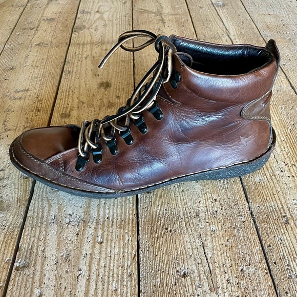Pikolinos Men’s Brown Leather Ankle Boots Lace Up EU 43 US 10 - Picture 8 of 13